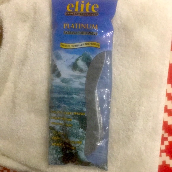 🔥NWT🔥Elite Platinum Thermal Insoles Unisex - Picture 2 of 7